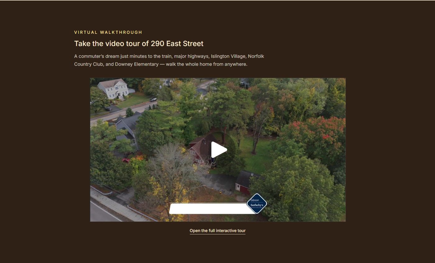 Video walkthrough